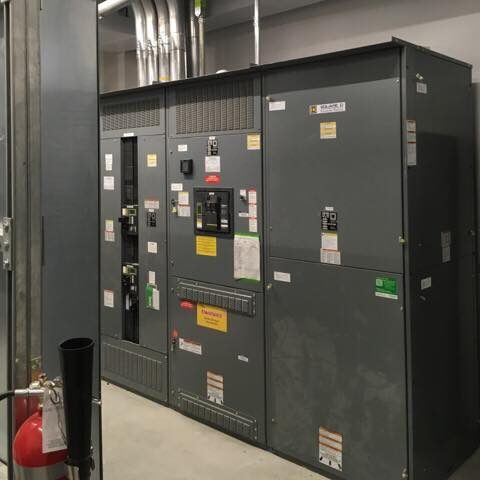 Panneau de distribution commercial